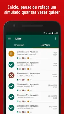 Simulado Detran RN - 2023 android App screenshot 0