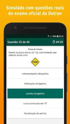 Simulado Detran RN - 2023 android App screenshot 5